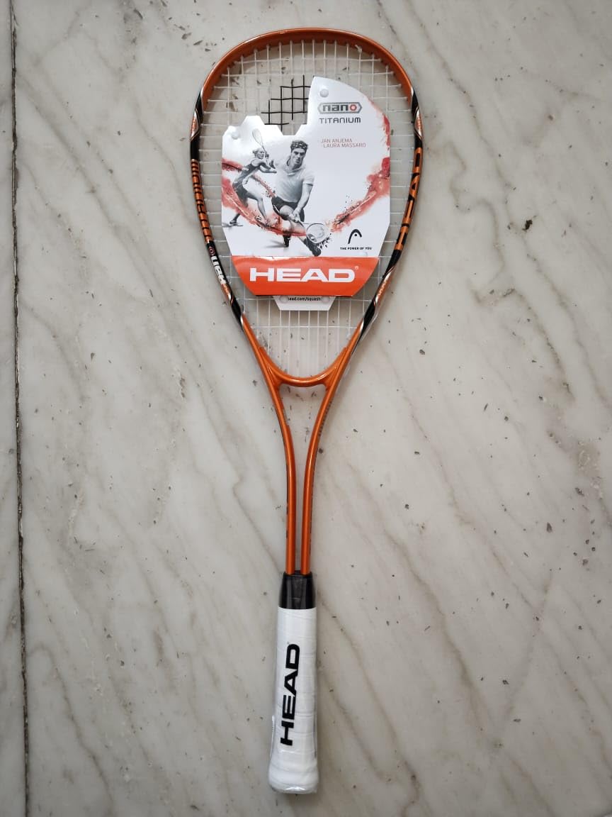 HEAD Graphite Nano Ti. Torando Squash Racquet Orange2 HEAD Graphite Nano Ti. Torando Squash Racquet Orange2