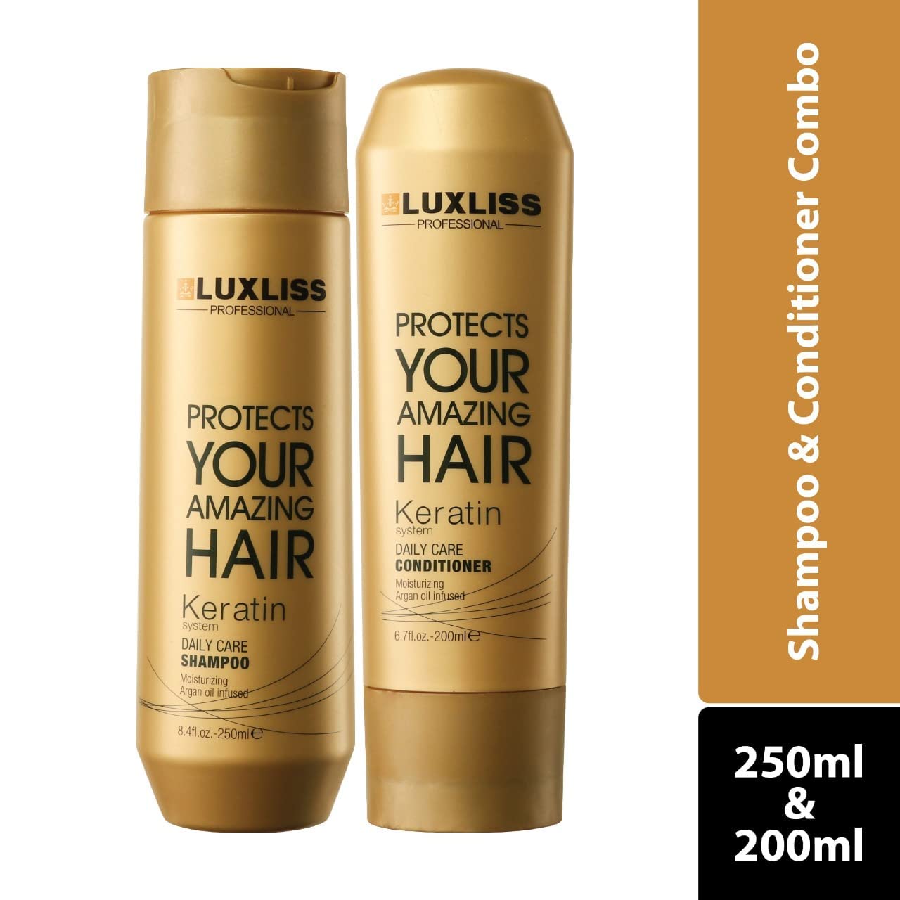 Luxliss Professional Keratin Shampoo Conditioner 200ml1 Luxliss Professional Keratin Shampoo Conditioner 200ml1