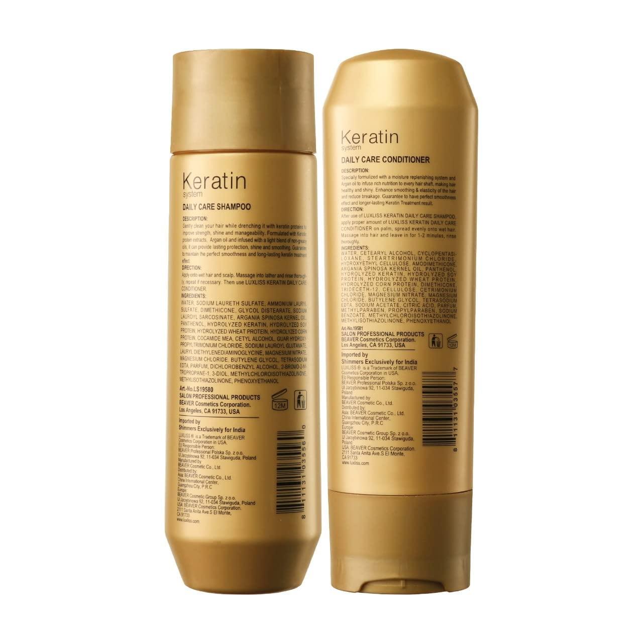 Luxliss Professional Keratin Shampoo Conditioner 200ml2 Luxliss Professional Keratin Shampoo Conditioner 200ml2