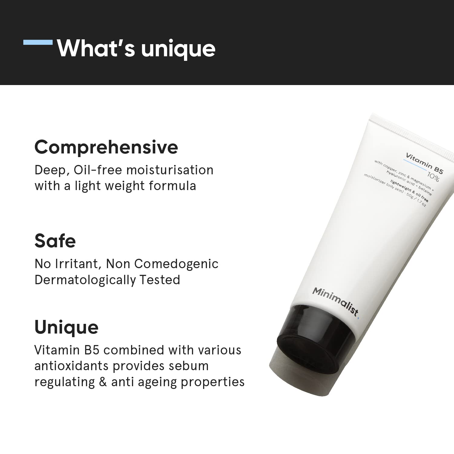 Minimalist 10% Vitamin B5 Gel Face Moisturizer For Oily2 Minimalist 10% Vitamin B5 Gel Face Moisturizer For Oily2