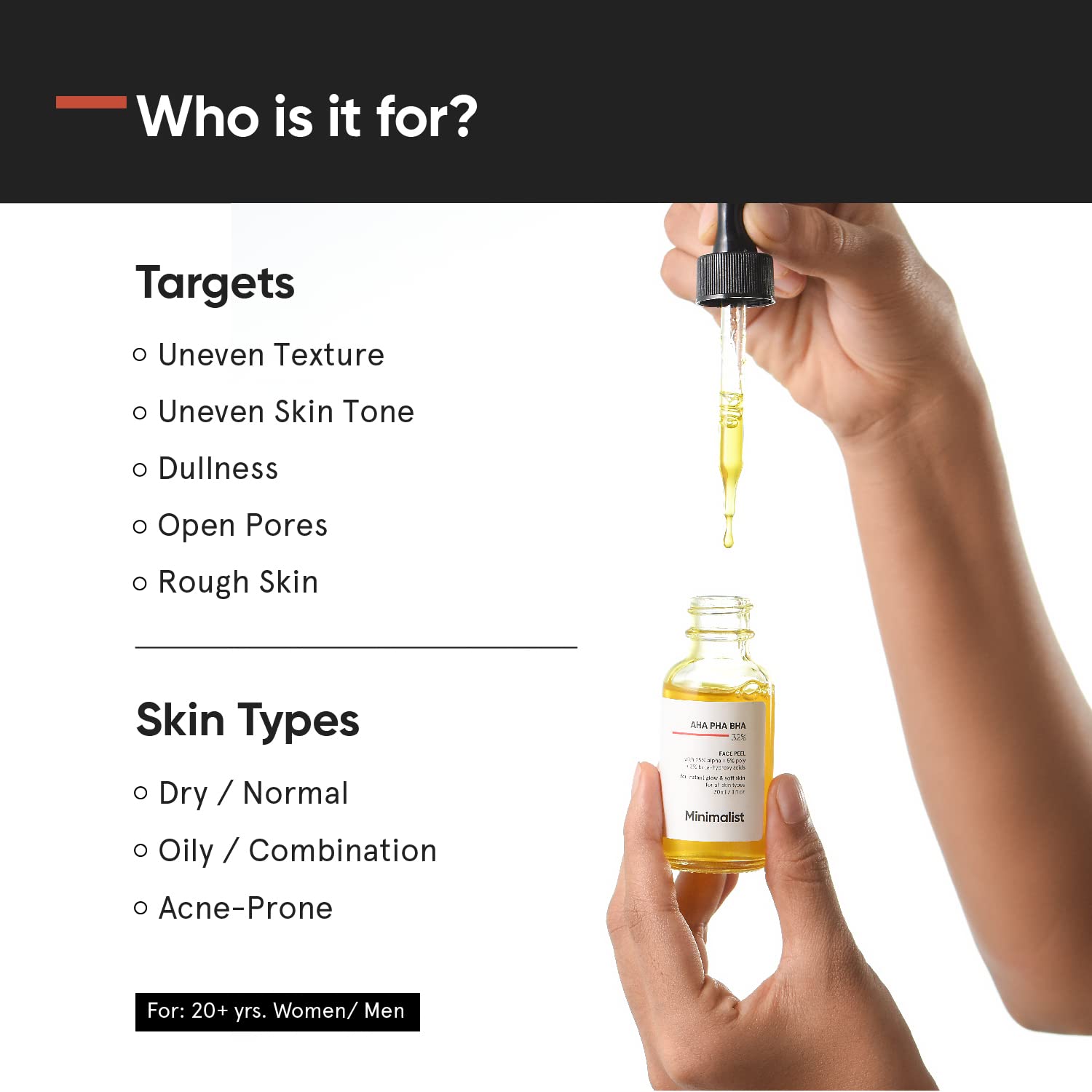 Minimalist 25% AHA + 2% BHA + 5% PHA Peeling Solution1 Minimalist 25% AHA + 2% BHA + 5% PHA Peeling Solution1