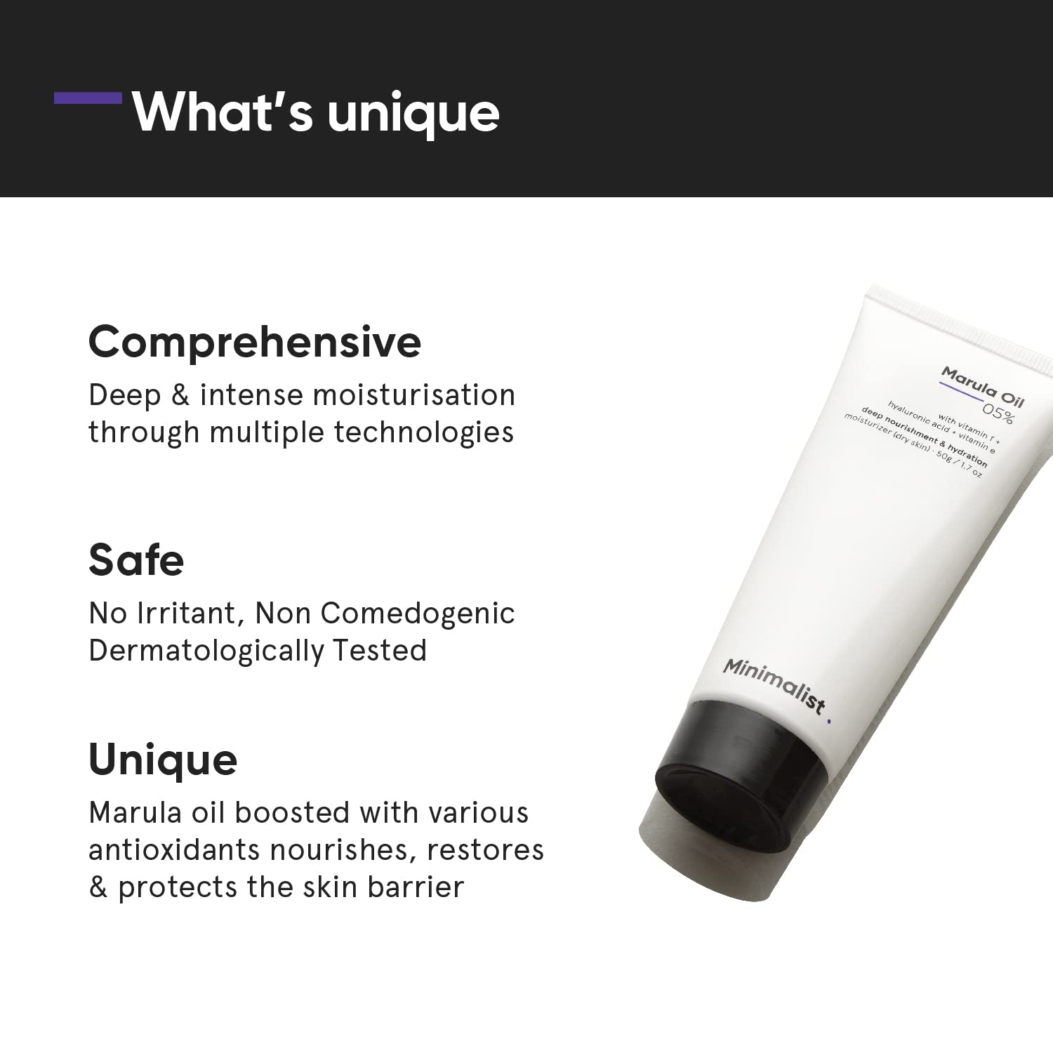 Minimalist Marula Oil 5% Face Moisturizer For Dry Skin 2 Minimalist Marula Oil 5% Face Moisturizer For Dry Skin 2