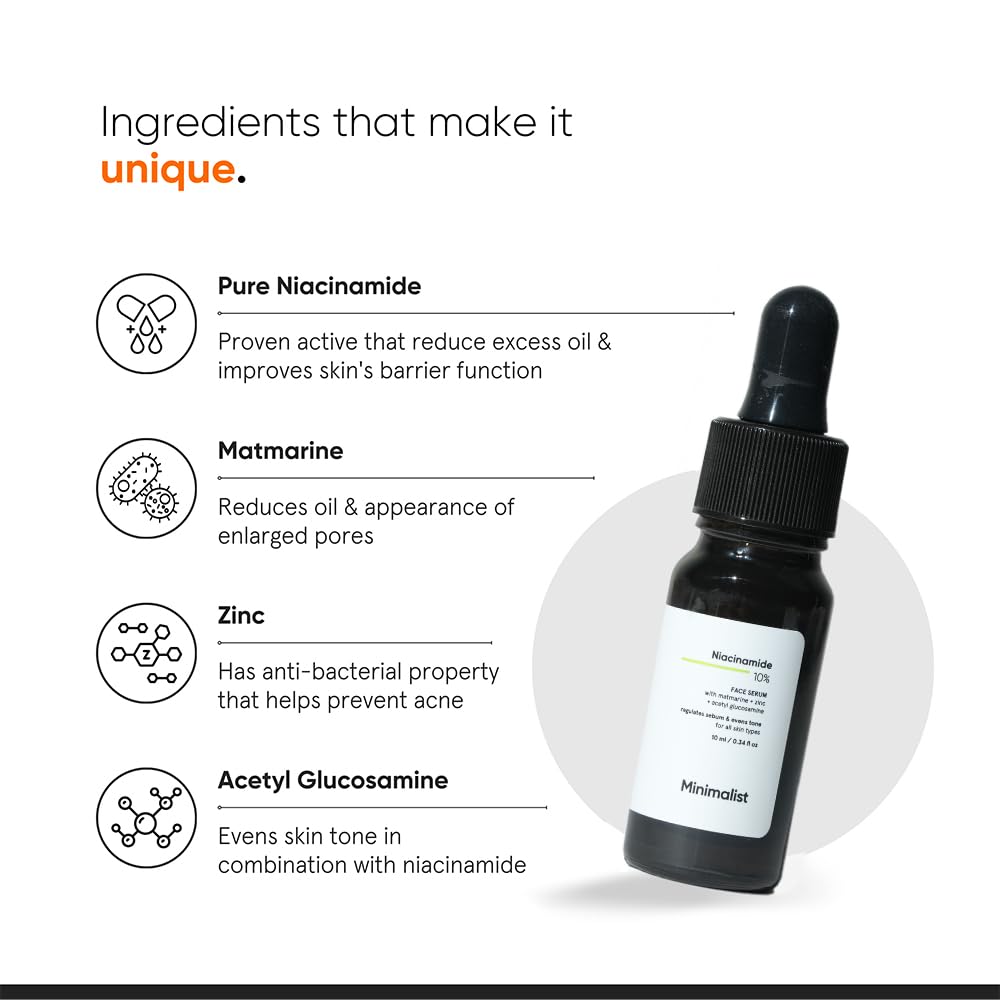 Minimalist Oil Control & Anti-Acne 10% Niacinamide Face Serum3 Minimalist Oil Control & Anti-Acne 10% Niacinamide Face Serum3