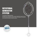 Yonex Badminton Racquet Astrox Attack 9 Pearl White4