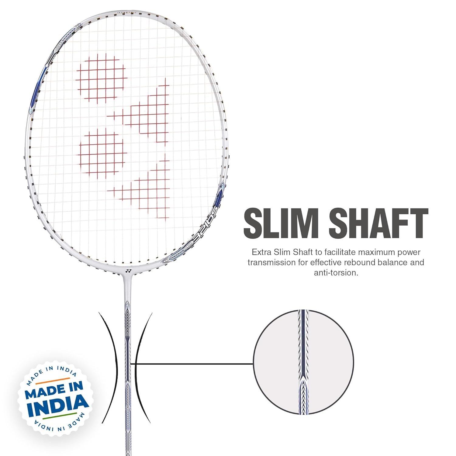 Yonex Badminton Racquet Astrox Attack 9 Pearl White7 Yonex Badminton Racquet Astrox Attack 9 Pearl White7