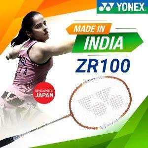 Yonex ZR 100 Light Aluminium Badminton Racquet Orange1 Yonex ZR 100 Light Aluminium Badminton Racquet Orange1