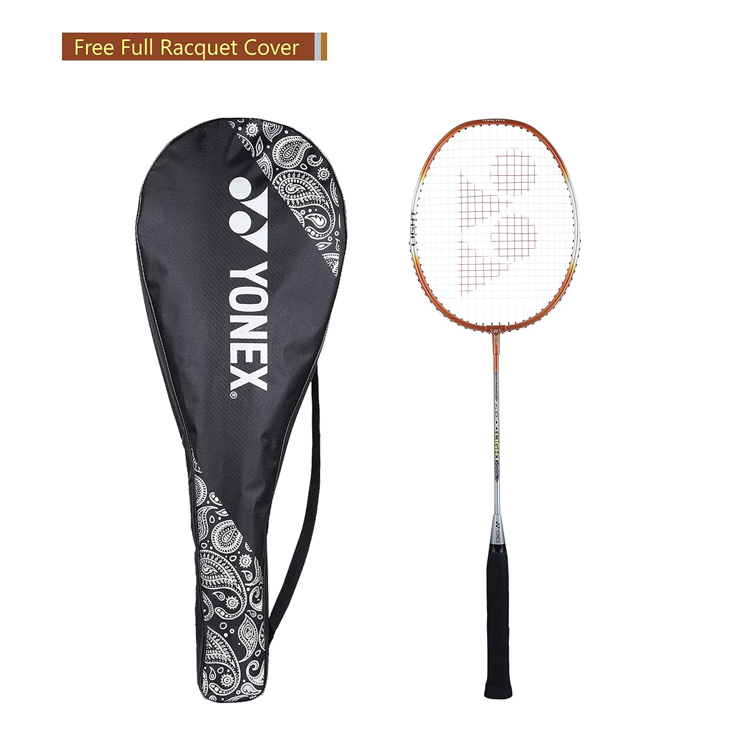 Yonex ZR 100 Light Aluminium Badminton Racquet Orange6 Yonex ZR 100 Light Aluminium Badminton Racquet Orange6